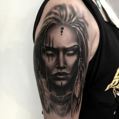 Horror tattoo 034