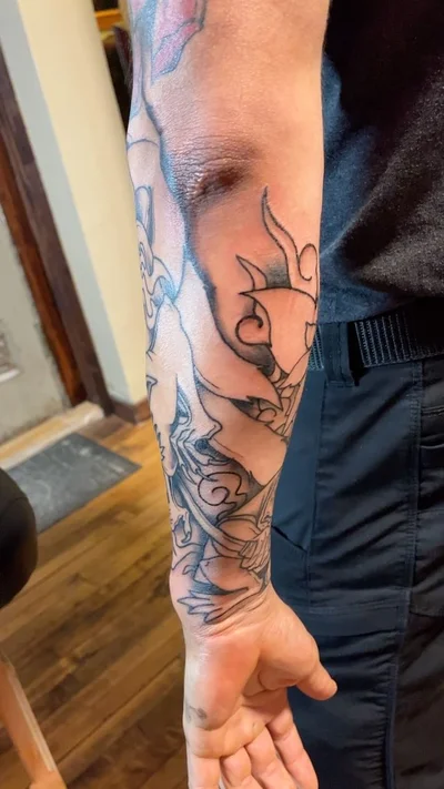 Tony The Jones tattoo 021