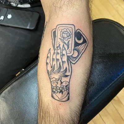 Tony The Jones tattoo 032