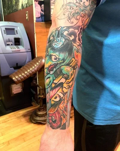 Tony The Jones tattoo 038