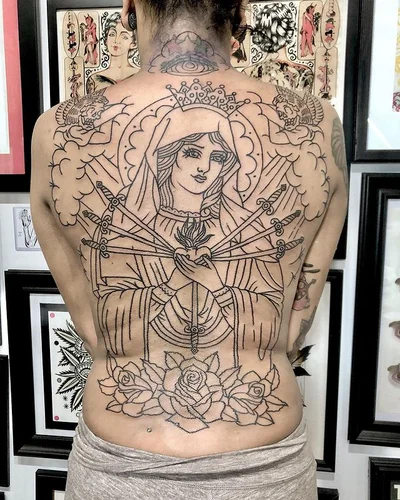 Elvis Presley tattoo 048