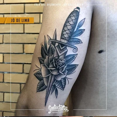 Guitar Tattoo tattoo 038