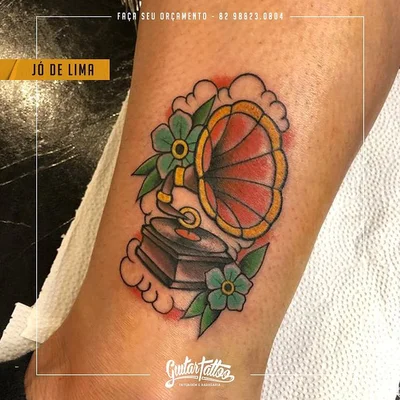 Guitar Tattoo tattoo 046