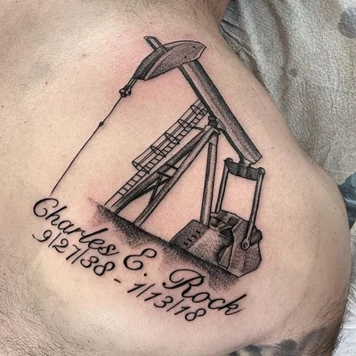 Alex Powell tattoo 007