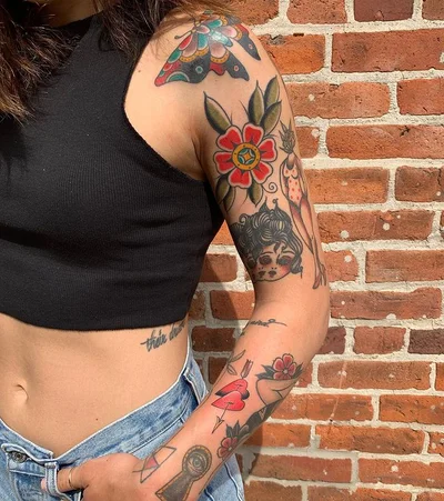 Alex Powell tattoo 009