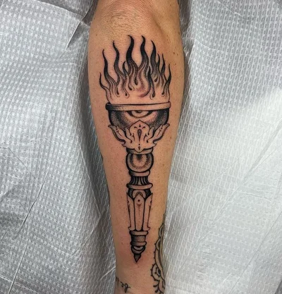 Alex Powell tattoo 037