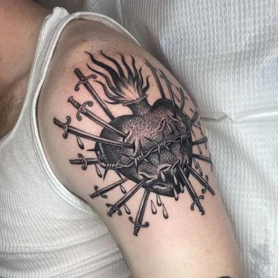 Alex Powell tattoo 042