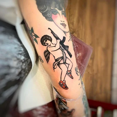 Giuseppe Morello tattoo 016