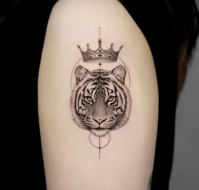 Seoultattoo Koreatattoo 호랑이타투 강아지타투 감성타투 - DH tattoo 014