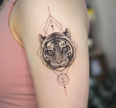 Seoultattoo Koreatattoo 호랑이타투 강아지타투 감성타투 - DH tattoo 027