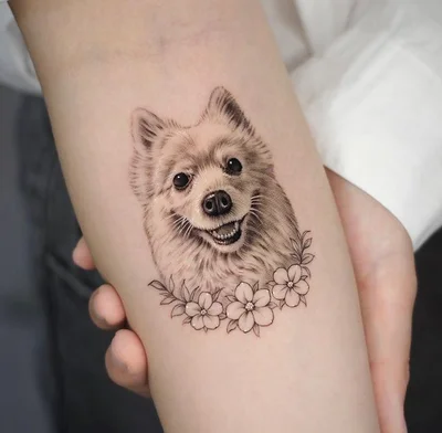 Seoultattoo Koreatattoo 호랑이타투 강아지타투 감성타투 - DH tattoo 043
