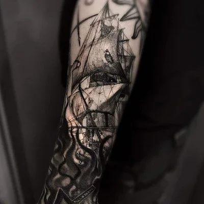타투헬  블랙앤그레이 인물타투 동물타투 커버업타투 tattoo 015