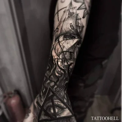 타투헬  블랙앤그레이 인물타투 동물타투 커버업타투 tattoo 049
