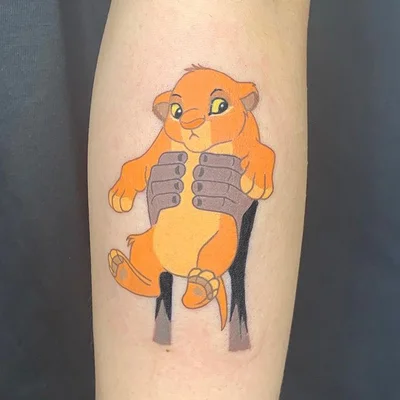 Pooh tattoo 025