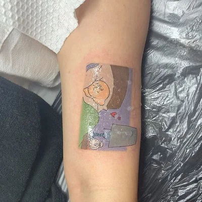 Pooh tattoo 039