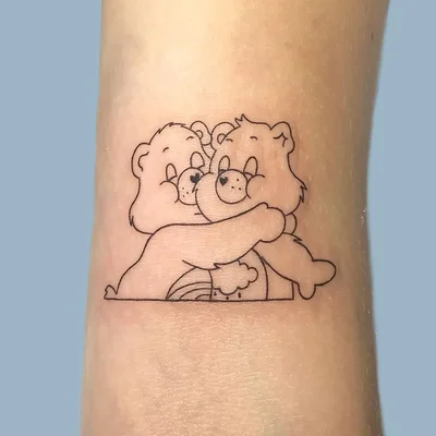 Pooh tattoo 048