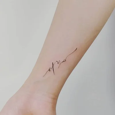 타투이스트쓰담 한글타투 한자타투 레터링타투 tattoo 008
