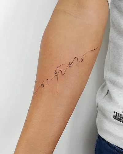 타투이스트쓰담 한글타투 한자타투 레터링타투 tattoo 014