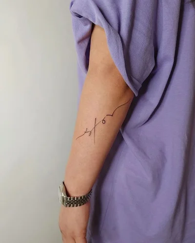 타투이스트쓰담 한글타투 한자타투 레터링타투 tattoo 016