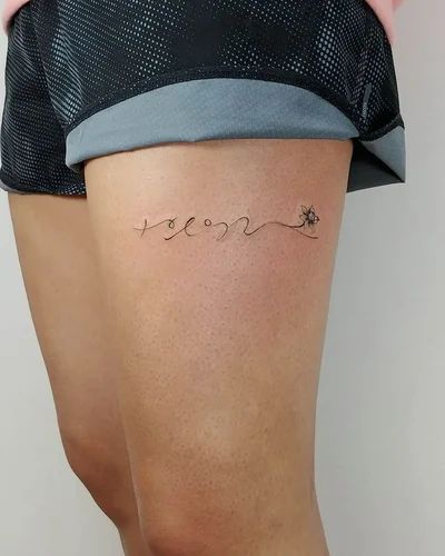 타투이스트쓰담 한글타투 한자타투 레터링타투 tattoo 017