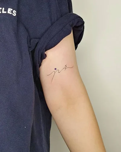 타투이스트쓰담 한글타투 한자타투 레터링타투 tattoo 026
