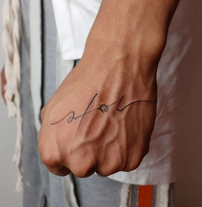 타투이스트쓰담 한글타투 한자타투 레터링타투 tattoo 031