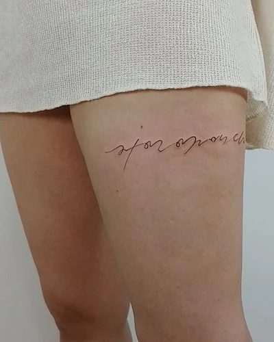 타투이스트쓰담 한글타투 한자타투 레터링타투 tattoo 034