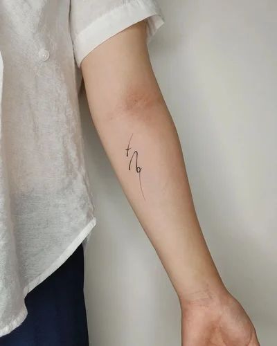 타투이스트쓰담 한글타투 한자타투 레터링타투 tattoo 036
