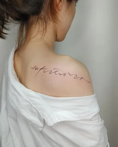 타투이스트쓰담 한글타투 한자타투 레터링타투 tattoo 046