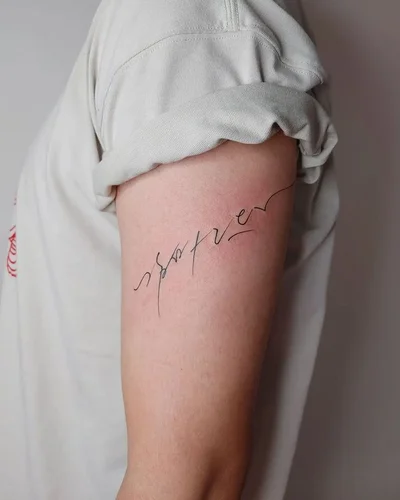 타투이스트쓰담 한글타투 한자타투 레터링타투 tattoo 048