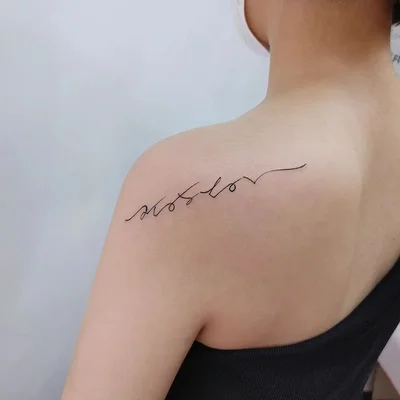 타투이스트쓰담 한글타투 한자타투 레터링타투 tattoo 049