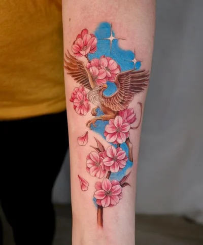June Jung tattoo 029