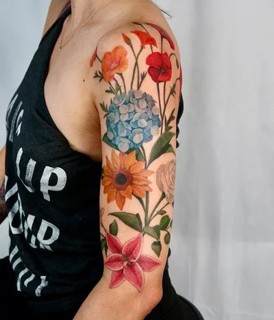 June Jung tattoo 034