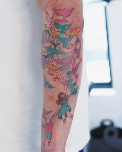 June Jung tattoo 044