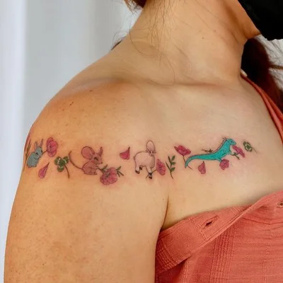June Jung tattoo 050
