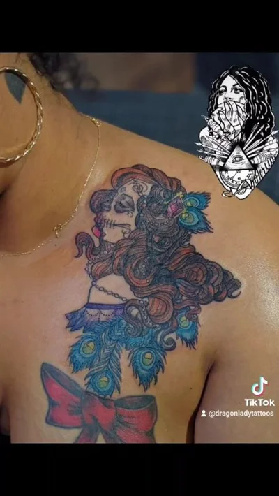Dragon Lady Erica tattoo 044