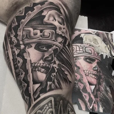 Al Villan tattoo 040