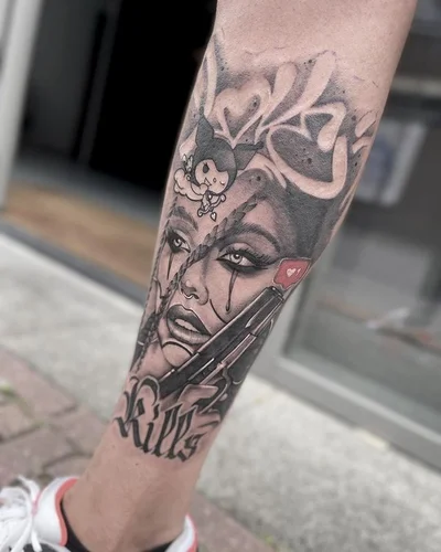 Nero Borne tattoo 036