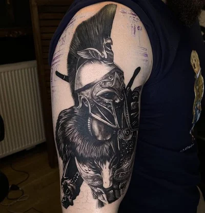 Nero Borne tattoo 039