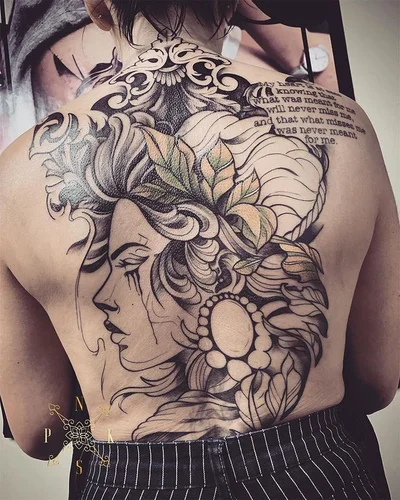 Nero Borne tattoo 042