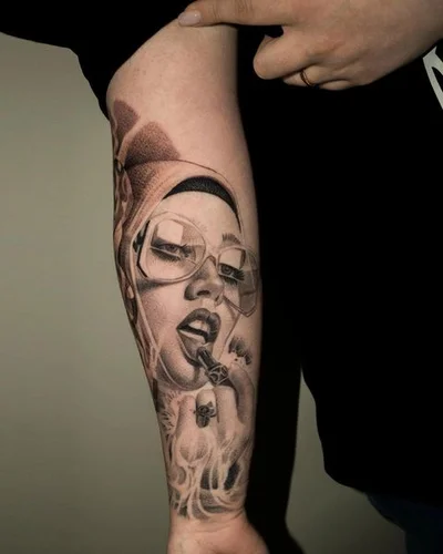 Oleg Romanov tattoo 009