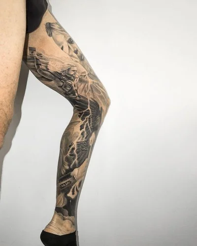 Oleg Romanov tattoo 021