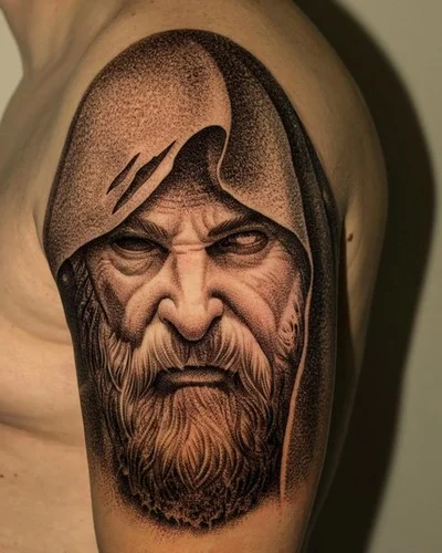 Oleg Romanov tattoo 044