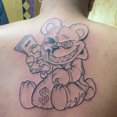 Taz Alexander tattoo 016