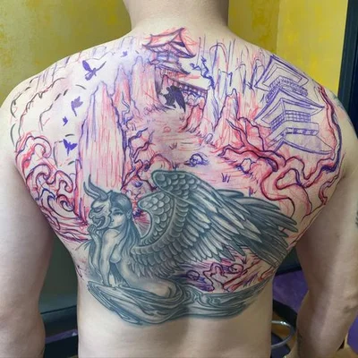 Taz Alexander tattoo 041
