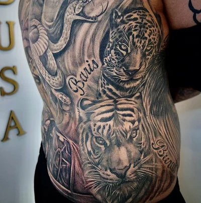 Medusa Mary tattoo 007