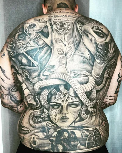 Medusa Mary tattoo 027