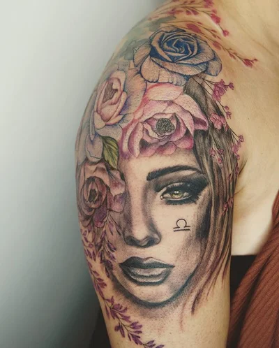 Medusa Mary tattoo 042