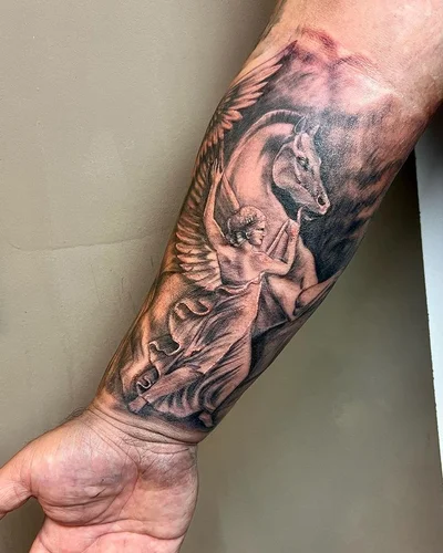 Medusa Mary tattoo 046