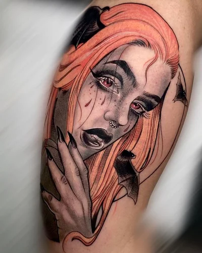 Silvia SAX tattoo 026